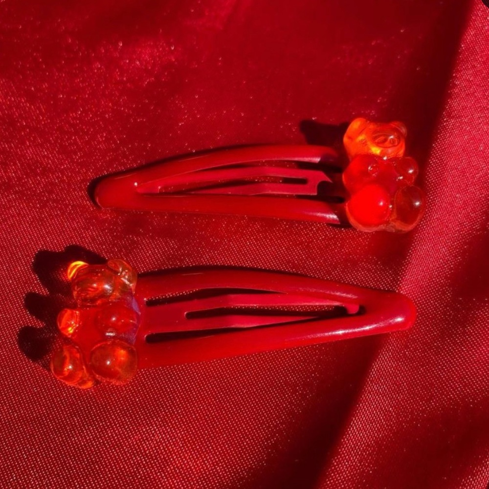 🧸gummy bear hair pins 🧸